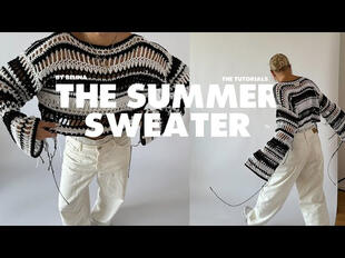 The Summer Sweater - crochet